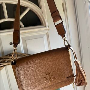 Tory Burch Brown Crossbody Bag